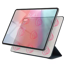 Чехол для планшета Baseus Simplism Y-Type Leather Case для Apple iPad Pro 12.9" 2018, 2020, 2021  Blue (LTAPIPD-BSM03) - миниатюра 5