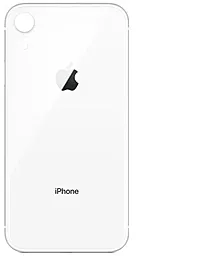 Задняя крышка корпуса Apple iPhone XR (small hole) White