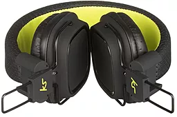 Наушники KS Clash On-Ear Headphones with In-line Mic Black - миниатюра 3