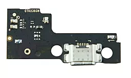 Нижняя плата Xiaomi Redmi 12C / Poco C55 / Redmi 11A с разъемом зарядки и микрофоном Original - миниатюра 2