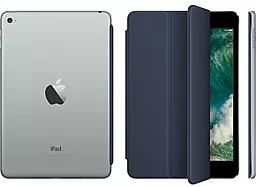 Чехол для планшета Apple Smart Cover iPad mini 4 Midnight Blue (MKLX2_HC) - миниатюра 4