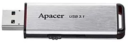 Флешка Apacer AH35A 64GB (AP64GAH35AS-1) Silver - миниатюра 2