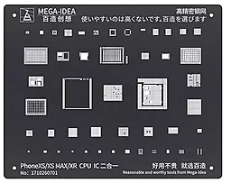 BGA трафарет (для реболлинга) Qianli Mega-Idea BGA Apple iPhone XS