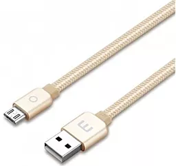 Кабель USB Meizu micro USB Cable Gold - миниатюра 2