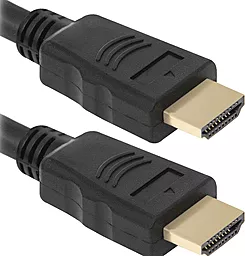 Видеокабель Merlion HDMI М-М 10м v1.4 OD-7.5mm Black (YT-HDMI(M)/(M)HS-10m) - миниатюра 2