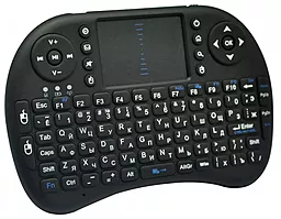 Клавіатура Rii RT-MWK08+ mini i8+ (с подсветкой) Black