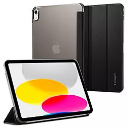 Чехол для планшета Spigen Liquid Air Folio для Apple iPad 10.9 (2022) Black (ACS05415)