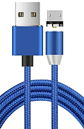 USB Кабель NINJA Magnetic micro USB Cable Blue