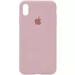 Чехол Silicone Case Full для Apple iPhone XR Pink Sand
