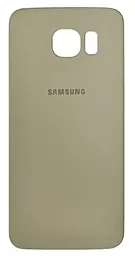 Задняя крышка корпуса Samsung Galaxy S6 G920F Original  Gold Platinum