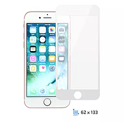 Защитное стекло 2E 2.5D FCFG 2 in 1 Apple iPhone 7, iPhone 8 White (2EIP78LTFCFGWB2IN1)