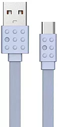 Кабель USB Remax Lego USB Type-C  Gray (PC-01a)