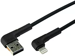 Кабель USB Remax Tenky L-Type Lightning Cable Black (RC-014i)