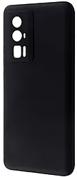 Чехол 1TOUCH Silicone 0.5 mm Black Matt для Xiaomi Poco F5 Pro, Redmi K60 Black