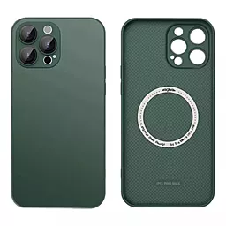 Чехол Epik Protective camera Case with MagSafe iPhone 12 Pro Max Cangling Green