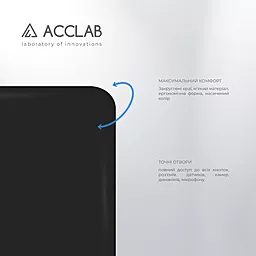Чехол ACCLAB SoftShell для Samsung Galaxy A22 5G Black - миниатюра 3