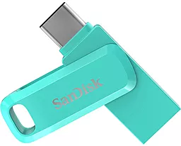 Флешка SanDisk 128 GB Ultra Dual Drive Go USB Type-C (SDDDC3-128G-G46G) Green