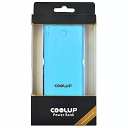 Повербанк CoolUp CU-V8 6000mAh Blue (BAT-CU-V8-BE) - миниатюра 4