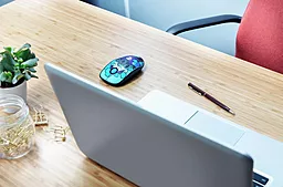 Компьютерная мышка Trust Sketch Silent WL Mouse Blue (23335) - миниатюра 7