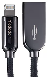 Кабель USB McDodo Smart Series Auto Power Off 1.2M Lightning Cable Black (CA-5261) - миниатюра 6