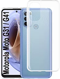 Чехол BeCover для Motorola Moto G31 / G41 Transparancy (707992)