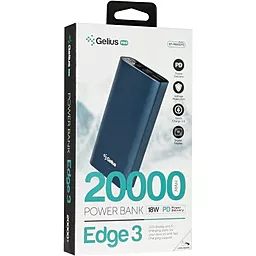 Повербанк Gelius Pro Edge 3 PD GP-PB20-210 20000mAh Dark Blue - миниатюра 9