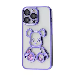 Чехол Shining Bear Case для Apple iPhone 13 Pro Purple