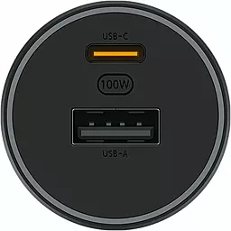 Автомобильное зарядное устройство с быстрой зарядкой Xiaomi Mi Car Charger 100W Black (CC07ZM, BHR4460CN) - миниатюра 4