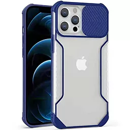 Чехол Epik Camshield matte Ease TPU со шторкой для Apple iPhone 11 Pro Max (6.5") Синий