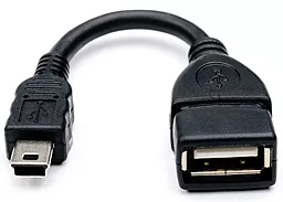 OTG-перехідник EasyLife M-F Mini USB - USB-A Black