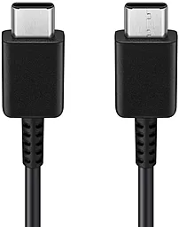 Кабель USB Fonus 15W 3A 0.9M USB Type-C - Type-C Cable Black (E11/3FT)