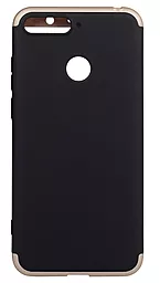 Чехол BeCover Super-protect Series Huawei Y6 Prime 2018 Black-Gold (702555) - миниатюра 2