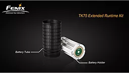 Удлинитель с батарейным отсеком для фонарей Fenix ТК61, ТК75 и ТК76 (AER-TK75) - миниатюра 4