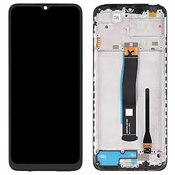 Дисплей Xiaomi Redmi 10C с тачскрином и рамкой, оригинал, Black