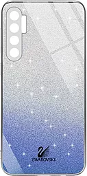 Чехол Epik Swarovski Full Camera Xiaomi Mi Note 10 Lite Blue