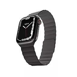 Сменный ремешок для умных часов Skin Silicone Magnetic Watch Band для Apple Watch 38/40/41mm Black (MAW801078BK22) - миниатюра 7