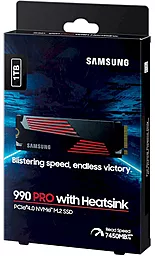 SSD Накопитель Samsung 990 Pro w/heatsink 1TB M.2 NVMe (MZ-V9P1T0GW) - миниатюра 9