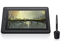 Графічний планшет Wacom Cintiq 13HD touch 13.3" (DTH-1300) Black - мініатюра 2