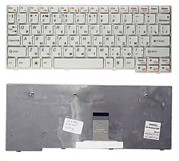 Клавіатура для ноутбуку Lenovo S205 U160 U165 біла
