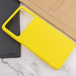 Чехол Epik Candy для Xiaomi Poco X4 Pro 5G Желтый - миниатюра 4