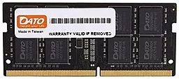 Оперативна пам'ять для ноутбука Dato 4 GB SO-DIMM DDR4 2400 MHz (DT4G4DSDND24)