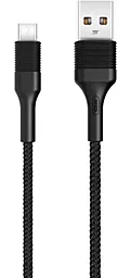 Кабель USB XO NB51 micro USB Cable Black