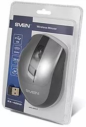 Компьютерная мышка Sven RX-425W Gray - миниатюра 9