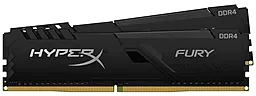 Оперативная память Kingston DDR4 32GB (2x16GB) 3466MHz HyperX Fury (HX434C17FB4K2/32) Black