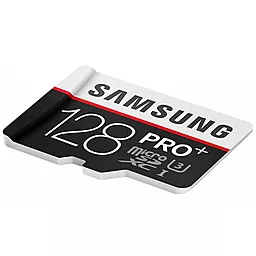Карта памяти Samsung microSDXC 128GB Pro Plus Class 10 UHS-I U3 + SD-адаптер (MB-MD128DA/RU) - миниатюра 5