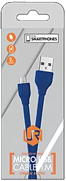 USB Кабель Trust Urban Revolt micro USB Cable 1m Blue - мініатюра 3