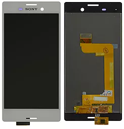 Дисплей Sony Xperia M4 Aqua (E2303, E2306, E2312, E2333, E2353, E2363) з тачскріном, оригінал, White
