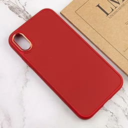 Чехол Epik TPU Bonbon Metal Style для Apple iPhone XS Max (6.5")  Красный / Red - миниатюра 4