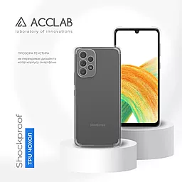 Чехол ACCLAB Shockproof для Samsung Galaxy A53 5G Transparent - миниатюра 4