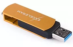 Флешка Exceleram 16GB P2 Series USB 3.1 (EXP2U3GOB16) Gold - миниатюра 4